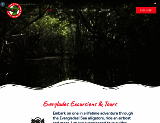 everglades-excursions.com screenshot