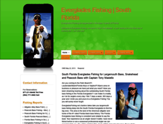 evergladesfishing.net screenshot