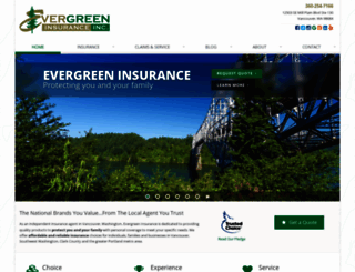 evergreen-insurance.com screenshot