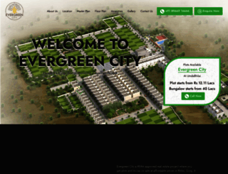 evergreencity.in screenshot