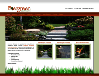 evergreencomaine.com screenshot