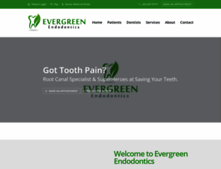 evergreenendo.com screenshot