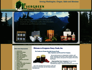 evergreenfancyfoods.com screenshot