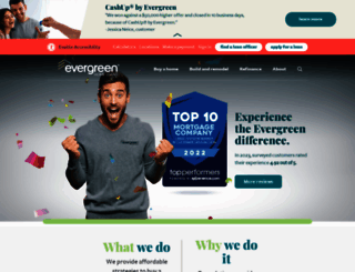 evergreenhomeloans.com screenshot