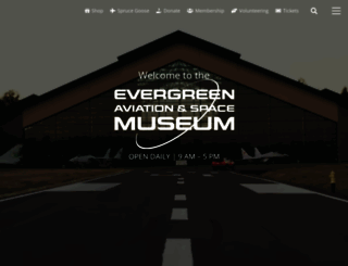 evergreenmuseum.org screenshot