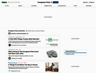 evergreenpark.patch.com screenshot
