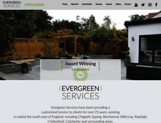 evergreenservicesuk.com screenshot