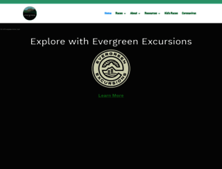 evergreentrailruns.com screenshot
