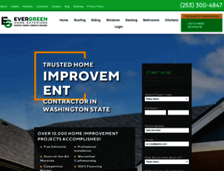 evergreenwindowpros.com screenshot