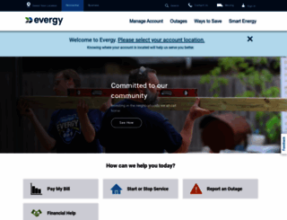 evergy.com screenshot