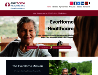 everhomehealthcare.com screenshot