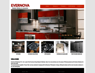 evernova.in screenshot