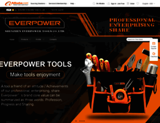 everpowertool.en.alibaba.com screenshot