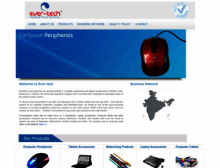 evertech.co.in screenshot