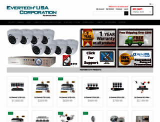 evertechusa.com screenshot