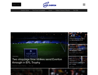 everton.vitalfootball.co.uk screenshot