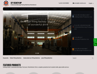evertop-machine.com screenshot
