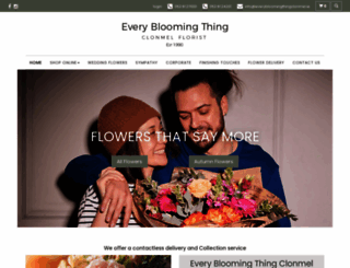 everybloomingthingclonmel.ie screenshot