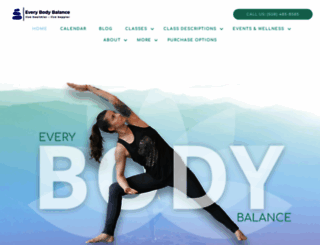 everybodybalance.com screenshot