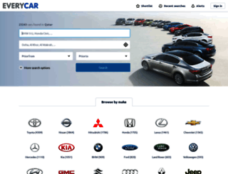 everycar.com.qa screenshot