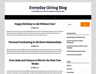everydaygivingblog.com screenshot