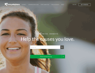 everydayhero.co.nz screenshot