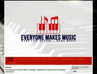 everyonemakesmusic.mymusicstaff.com screenshot