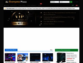 everyonepiano.com screenshot