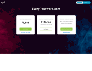 everypassword.com screenshot