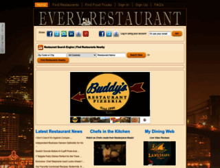 everyrestaurantinthecity.com screenshot