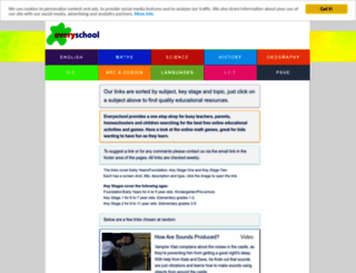 everyschool.co.uk screenshot