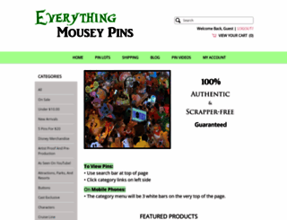everything-disney-pins.com screenshot