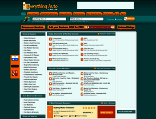 everythingauto.com.au screenshot