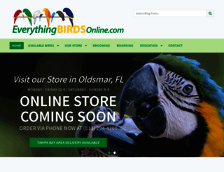 everythingbirdsonline.com screenshot