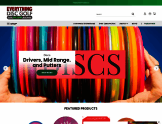 everythingdiscgolf.com screenshot