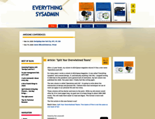 everythingsysadmin.com screenshot