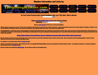 everythingweather.com screenshot