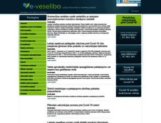 eveseliba.gov.lv screenshot