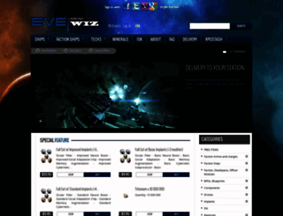 evewiz.com screenshot