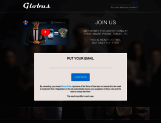 evginkin.globus-inter.com screenshot