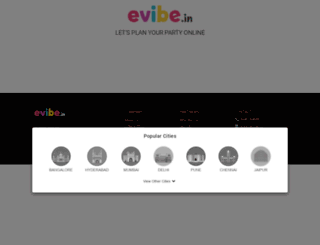 evibe.in screenshot