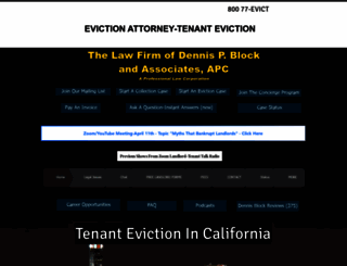 evict123.com screenshot
