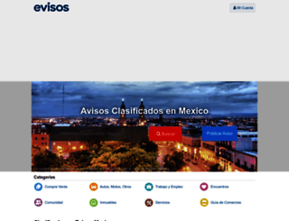 evisos.com.mx screenshot