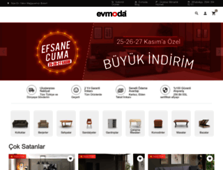 evmoda.com.tr screenshot