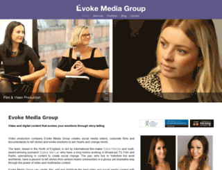 evokemediagroup.co.uk screenshot