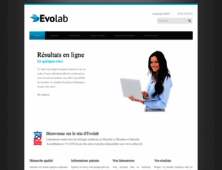 evolab.fr screenshot