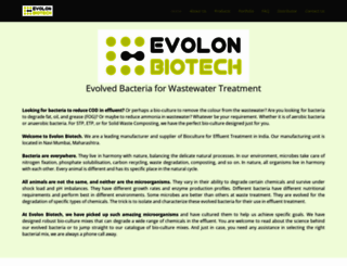 evolonbiotech.com screenshot