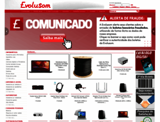 evolusom.com.br screenshot