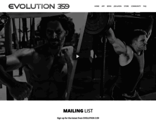 evolution359.com screenshot
