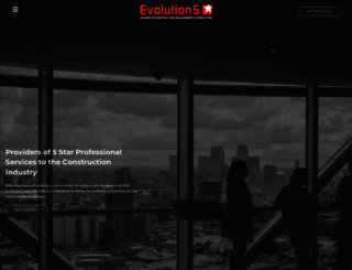 evolution5.co.uk screenshot